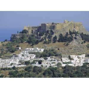  The Acropolis, Lindos, Rhodes, Dodecanese Islands, Greece 