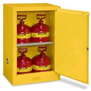  Flammable Storage Cabinet, 12 Gallon   Self Closing Door 