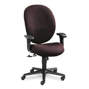  Unanimous High Back Executive Chair, Claret Burgundy 