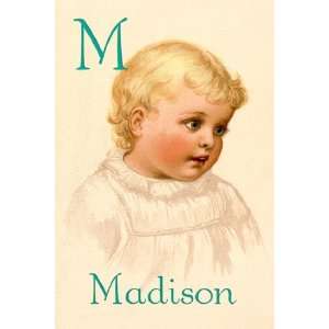  M for Madison by Ida Waugh 12x18
