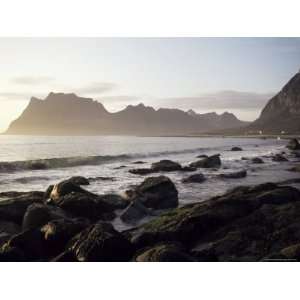 Midnight Sun, Summertime, Lofoten Islands, Arctic, Norway, Scandinavia 