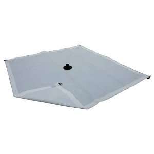  Drainage Tarps Tarp,Fire Retardant Drainage,Poly,3x3Ft 