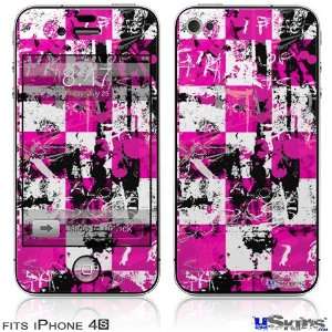  iPhone 4S Skin   Pink Graffiti 