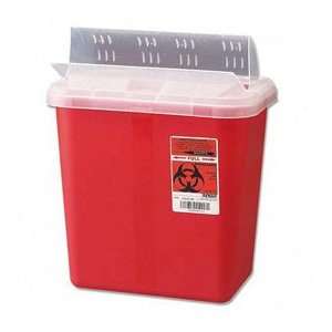  UMIS2GH100651   Biohazard Sharps Container W/Clear Lid, 2 