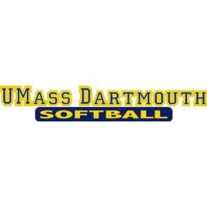  DECAL B UMASS DARTMOUTH/SOFTBALL   12.1 x 2.1 Sports 