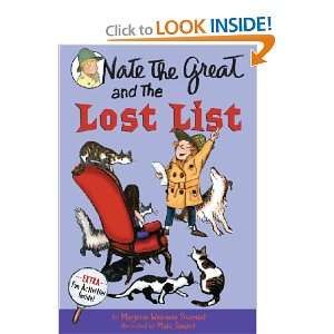  Nate the Great and the Lost List Marjorie Weinman Sharmat Books