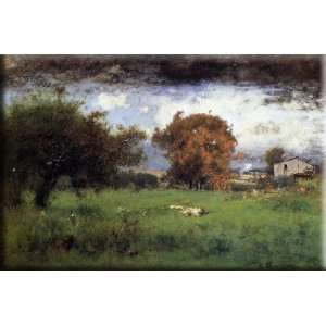   Montclair 16x11 Streched Canvas Art by Inness, George