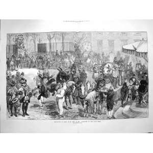    1872 Shrovetide Paris France Procession Boeuf Gras