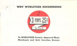 Wurlitzer 1015 FAMM pricing decals   vintage unused New Old Stock 