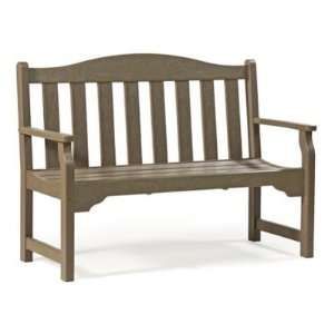  Casual Living Quest Garden Bench   Curveback with arms 