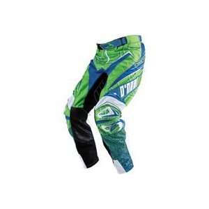  ONeal Racing Hardwear Mixxer Pants   34/Green/Blue 