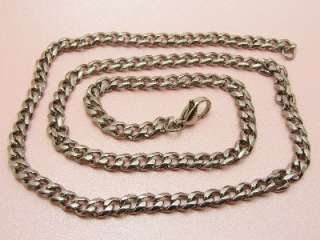 MEN High Quality STAINLESS STEEL Various Style CURB Chain NECKLACE 