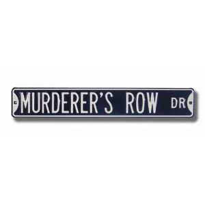  Murderers Row Drive Sign 6 x 36 MLB Baseball Street Sign 