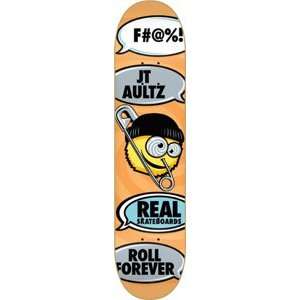 Real JT Aultz Realicon Skateboard Deck   8.06 x 32  
