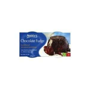Auntys, Pudding Chocolate Fudge P, 220 GM (6 Pack)  