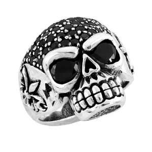  Stainless Steel Skull Ring Monkey Look (Available in Sizes 