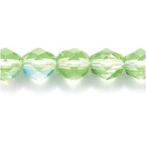   Glass Bead, Apple Green Aurora Borealis, 150 Pack Arts, Crafts