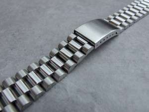 Solid Stainless Steel Watch Strap   20mm President  