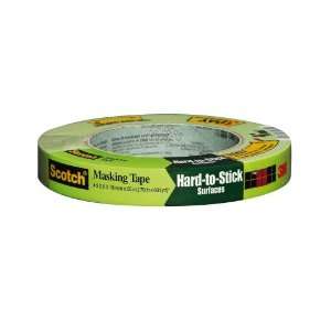 3M 2060 Scotch Masking Tape for Hard to Stick Surfaces, 3/4 Inch x 60 