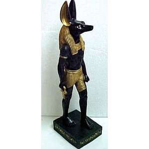   Egyptian Anubis Statue Diety Jackal Egypt 