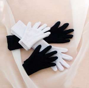 Black Long Gloves For 1/4 SD AOD BJD Dollfie  