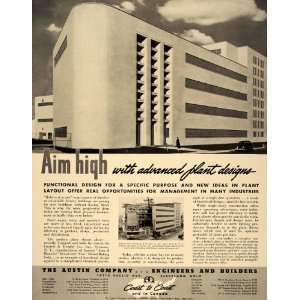  1940 Ad Austin Company Church & Dwight Plant Syracuse 