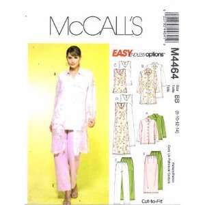  McCalls 4464 Sewing Pattern Misses Jacket Duster Top 