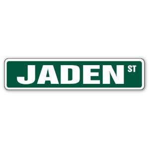 JADEN Street Sign Great Gift Idea 100s of names to choose from 