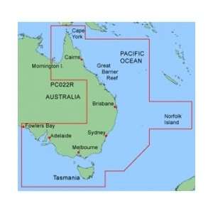   BLUECHART MPC022R EAST COAST AUSTRALIA (33992) GPS & Navigation