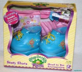 Cabbage Patch 16 inch accessory pack shoes bow undies  