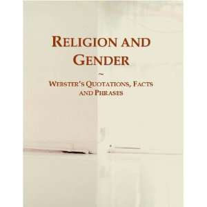  Religion and Gender Websters Quotations, Facts and 