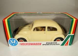 Vintage Large Tin/Plastic Friction Volkswagen Oval Beetle, MIB  