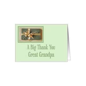  Christmas gift thank you,Great Grandpa Card Health 