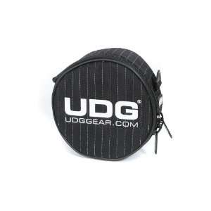  UDG Headphone Bag Black/Grey Stripe Electronics