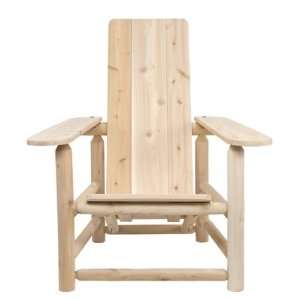  Adirondack de Stijl chair (White Cedar) (38H x 29W x 33 