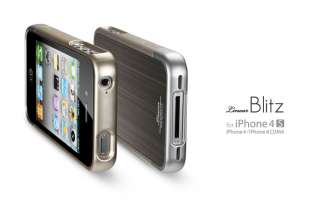   Blitz Series Aluminum Case for Apple iPhone 4S / 4   Gun Metal  