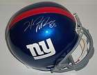 Hakeem Nicks Signed Auto New York Giants Full Size Helmet PSA/DNA 