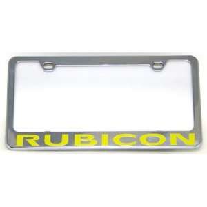  Rubicon License Plate Frame Automotive