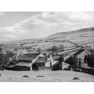 Fine Impression of Thwaite a Typical Village of the Yorkshire Dales 