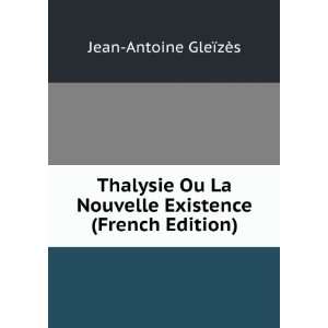   Nouvelle Existence (French Edition) Jean Antoine GleÃ¯zÃ¨s Books