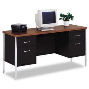  ALESD256020BW Alera Double Pedestal Steel Credenza Office 