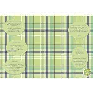  PLAID (Play on Words) Placemats, (paper)