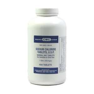    Sodium Chloride (U.S.P.) Tablets 1 Gm 1000