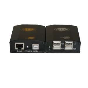  CAT5 USB Extender with 4 Ports up to 150 Feet Electronics