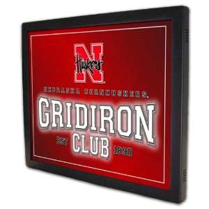  Nebraska Cornhuskers Gridiron Club Backlit Team Panel 