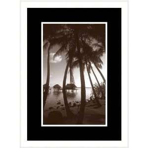  Daybreak Bora Bora by David L. Kluver   Framed Artwork 