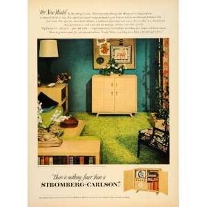  1951 Ad Television Radio Phonography Stromberg Carlson 