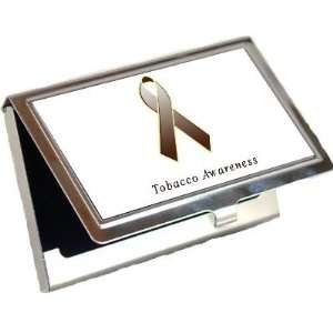   Awareness Awareness Ribbon Business Card Holder