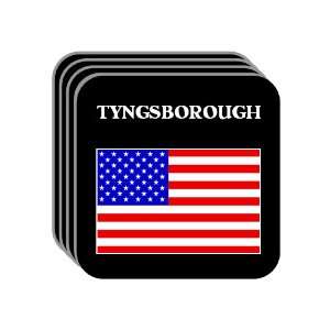  US Flag   Tyngsborough, Massachusetts (MA) Set of 4 Mini 