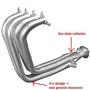  B Series 4 1 2.5 inch Collector Style Headers Automotive